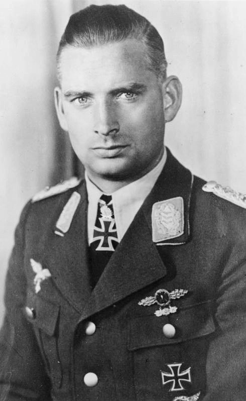 Hajo Herrmann The Commander of Sonderkommando Elbe